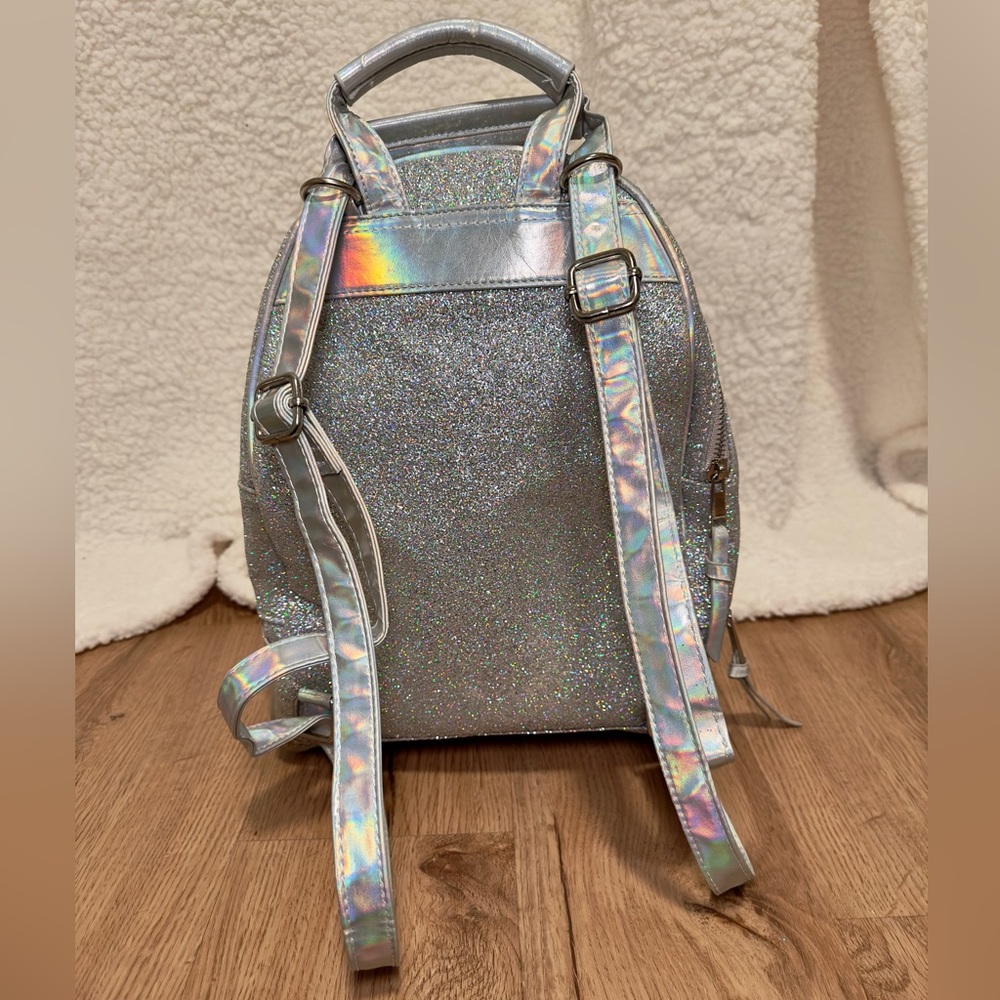 Glitter Grey Backpack - Picture 2 of 3